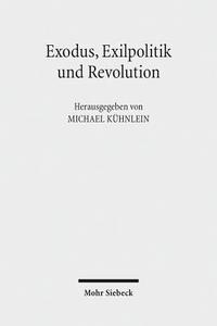 bokomslag Exodus, Exilpolitik und Revolution