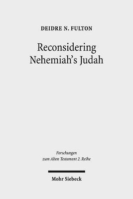 bokomslag Reconsidering Nehemiah's Judah