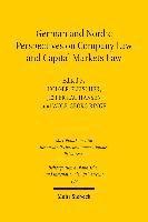 bokomslag German and Nordic Perspectives on Company Law and Capital Markets Law