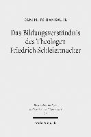 bokomslag Das Bildungsverstndnis des Theologen Friedrich Schleiermacher