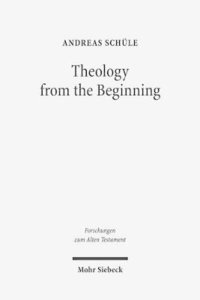 bokomslag Theology from the Beginning