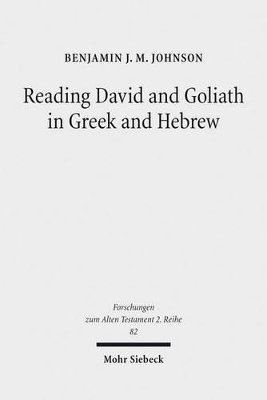 bokomslag Reading David and Goliath in Greek and Hebrew