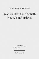 Reading David and Goliath in Greek and Hebrew 1