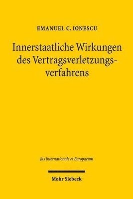 bokomslag Innerstaatliche Wirkungen des Vertragsverletzungsverfahrens