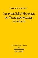 Emanuel C. Ionescu, Emanuel C Ionescu - Innerstaatliche Wirkungen des Vertragsverletzungsverfahrens, Inbunden