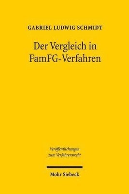 bokomslag Der Vergleich in FamFG-Verfahren