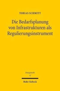 bokomslag Die Bedarfsplanung von Infrastrukturen als Regulierungsinstrument