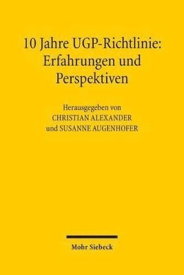 bokomslag 10 Jahre UGP-Richtlinie