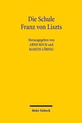 bokomslag Die Schule Franz von Liszts