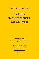 Die Firma im internationalen Rechtsverkehr 1