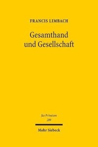 bokomslag Gesamthand und Gesellschaft