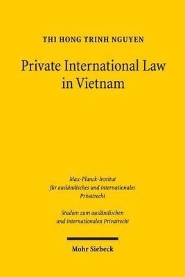 Thi Hong Trinh Nguyen - Private International Law in Vietnam, Häftad