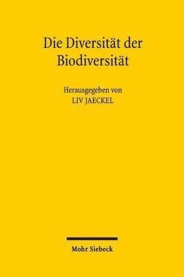 bokomslag Die Diversitt der Biodiversitt