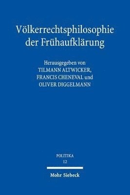 bokomslag Vlkerrechtsphilosophie der Frhaufklrung