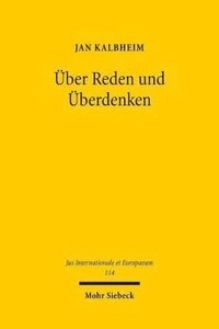 bokomslag ber Reden und berdenken