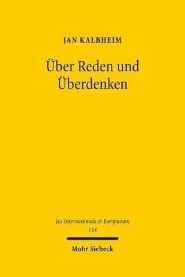 bokomslag ber Reden und berdenken