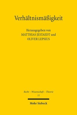 bokomslag Verhltnismigkeit