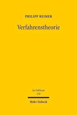 bokomslag Verfahrenstheorie