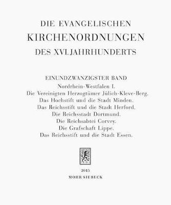 bokomslag Die evangelischen Kirchenordnungen des XVI. Jahrhunderts