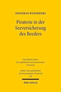 bokomslag Piraterie in der Seeversicherung des Reeders