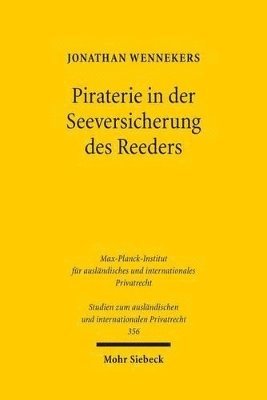 bokomslag Piraterie in der Seeversicherung des Reeders