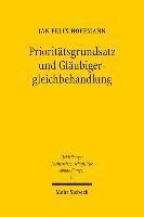 bokomslag Priorittsgrundsatz und Glubigergleichbehandlung