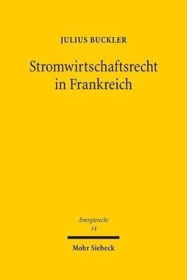 bokomslag Stromwirtschaftsrecht in Frankreich