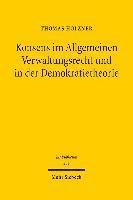 Konsens im Allgemeinen Verwaltungsrecht und in der Demokratietheorie 1