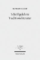 bokomslag Schriftgelehrte Traditionsliteratur