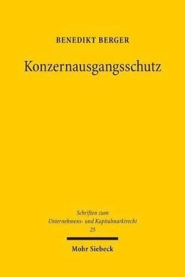 bokomslag Konzernausgangsschutz