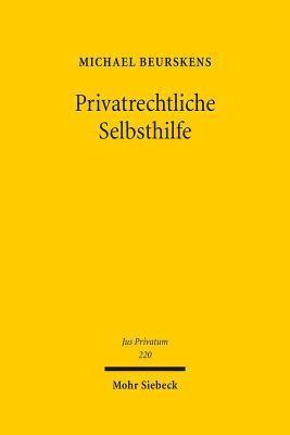 Privatrechtliche Selbsthilfe 1