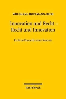 bokomslag Innovation und Recht - Recht und Innovation