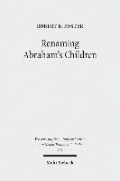 bokomslag Renaming Abraham's Children