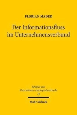 bokomslag Der Informationsfluss im Unternehmensverbund