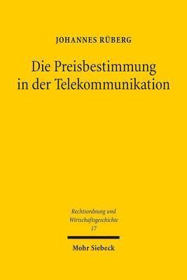 Die Preisbestimmung in der Telekommunikation 1