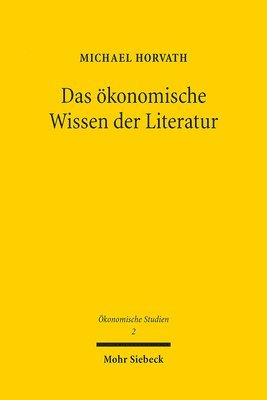 bokomslag Das konomische Wissen der Literatur