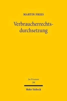 bokomslag Verbraucherrechtsdurchsetzung