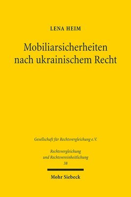 bokomslag Mobiliarsicherheiten nach ukrainischem Recht