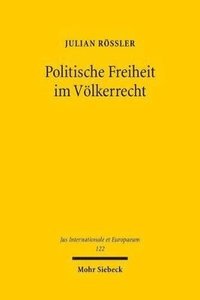 bokomslag Politische Freiheit im Vlkerrecht