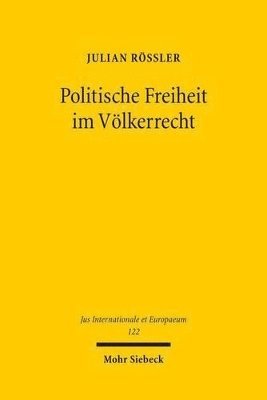 bokomslag Politische Freiheit im Vlkerrecht