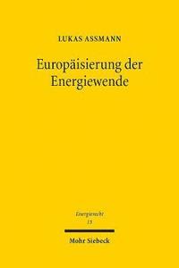 bokomslag Europisierung der Energiewende