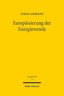 bokomslag Europäisierung der Energiewende