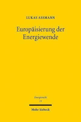 bokomslag Europisierung der Energiewende
