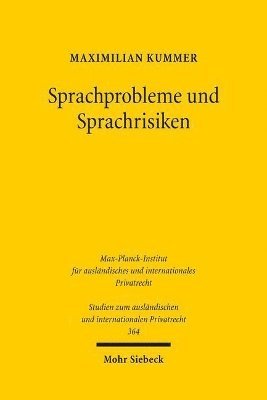 bokomslag Sprachprobleme und Sprachrisiken