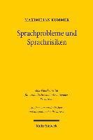 Sprachprobleme und Sprachrisiken 1