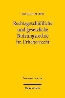 bokomslag Rechtsgeschftliche und gesetzliche Nutzungsrechte im Urheberrecht