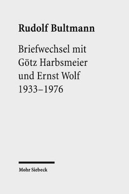 bokomslag Briefwechsel mit Gtz Harbsmeier und Ernst Wolf