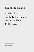 Briefwechsel mit Gtz Harbsmeier und Ernst Wolf 1