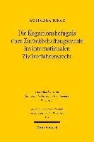 Die Kognitionsbefugnis ber Zurckbehaltungsrechte im internationalen Zivilverfahrensrecht 1