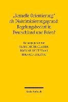 bokomslag &quot;Sexuelle Orientierung&quot; als Diskriminierungsgrund: Regelungsbedarf in Deutschland und Polen?